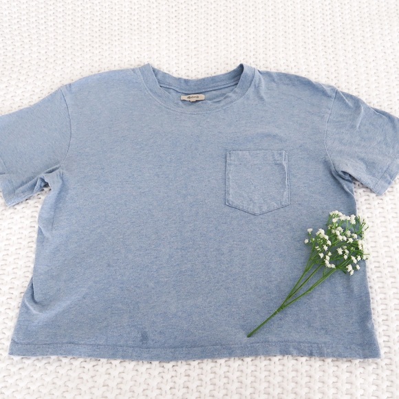 Madewell Tops - Madewell Easy Crop Tee